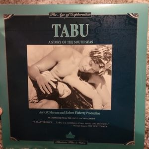 Tabu laser disc movie